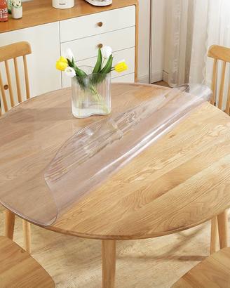 Tovaglia PVC Tavolo Rotondo 145 cm Bordi Smussati