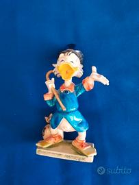 Statuetta Disney Zio Paperone dipinta a mano