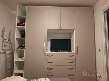 armadio più comodini