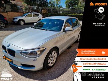 BMW Serie1 114d 5p Unique 95CV 2013 NEOPATENTATO