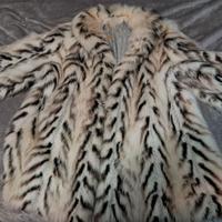 pelliccia di volpe linciata