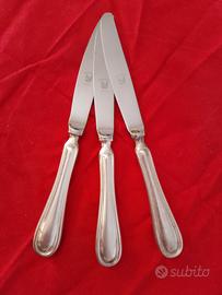 COLTELLI IN ALPACCA ARGENTATA CALDERONI