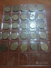 lotto monete 20 lire 1959 più 1957 gambo largo NC