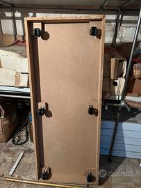 Pedane in legno con Ruote