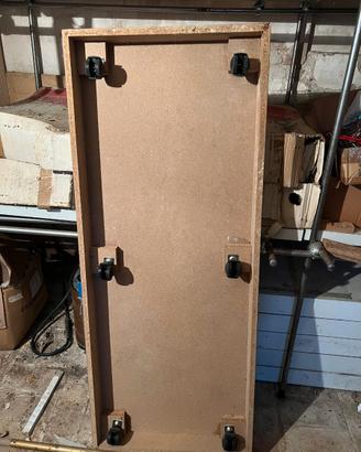 Pedane in legno con Ruote