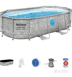 Piscina Bestway Power Steel Swim Vista II