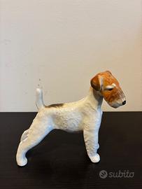Fox Terrier anni 70 in porcellana - Lomonosov LFZ