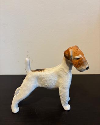 Fox Terrier anni 70 in porcellana - Lomonosov LFZ