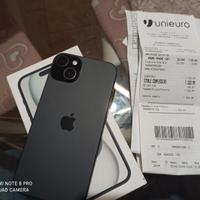 Iphone 15 Plus 128 GB  Black in garanzia