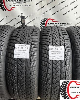 4 PNEUMATICI 235/55 R18 VREDESTEIN INVERNALI