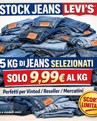 📦 STOCK JEANS VINTAGE – IDEALE PER RESELLER