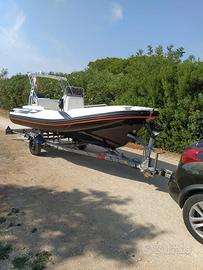 Zar 47 suzuki 90 4t e carrello