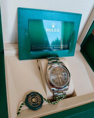 Rolex Datejust Wimbledon Oyster 41mm acciaio  904