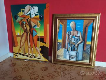 Dipinti di de Chirico meafisica