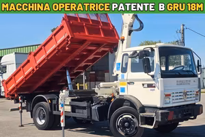 Camion ribaltabile Renault Midliner M210 - PATENTE