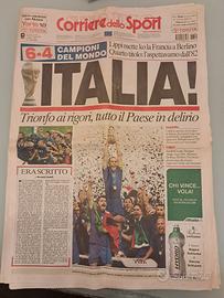 giornale italiano campione del mondo