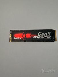 Lexar ARES PRO Gen5 NVMe SSD 4 TB – Nuovo