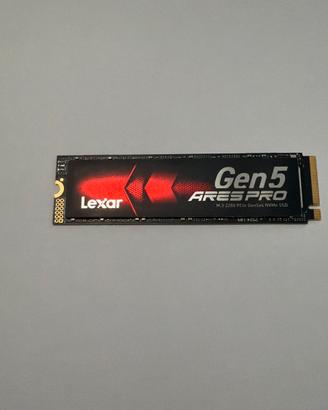 Lexar ARES PRO Gen5 NVMe SSD 4 TB – Nuovo