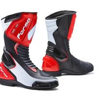 STIVALE MOTO FORMA FRECCIA Black-white-red misura 