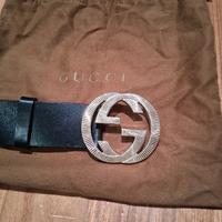 Cintura Gucci nera 