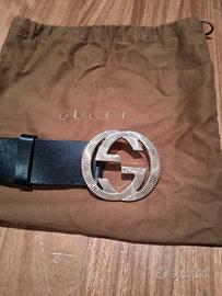 Cintura Gucci nera 