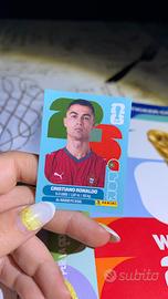figurina rara Cristiano Ronaldo mondiale 2026