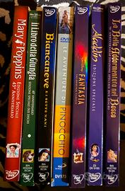 Lotto 7 dvd Disney classici