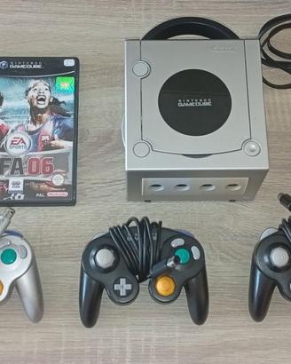 Nintendo GameCube + Component Bitfunx + GC2SD Gen2