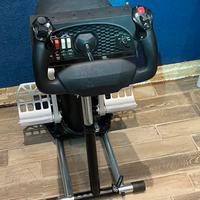 Gaming simulatore volo guida postazione