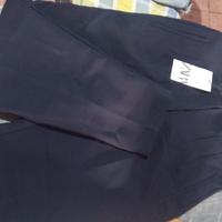 pantalone zara blu nuovo tg 46 