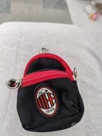 mini zainetto porta monete vintage AC Milan 