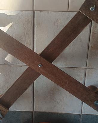 Attaccapanni in legno estensibile