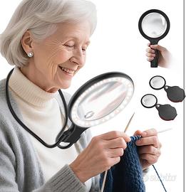 Lente ingrandimento per lavori ravvicinati