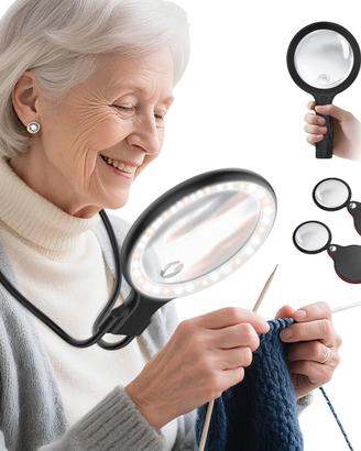 Lente ingrandimento per lavori ravvicinati