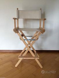 Sedia make up sgabello regista sedia director make