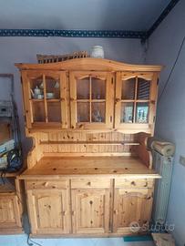 vetrina stile country 