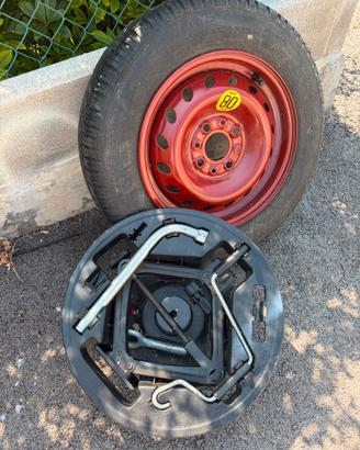 Ruotino fiat lancia ruota di scorta 13 14 15