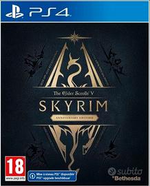 Skyrim Anniversary Edition NUOVO PS4 Elder Scroll