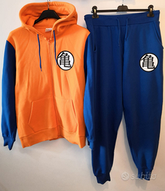 Tuta Allenamento Dragon ball Gi Goku Taglia L