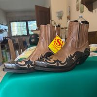 Stivali uomo in vero cuoio