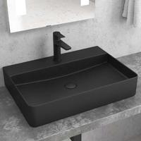 Lavabo da appoggio Nero Opaco Art. LT 2173-SMB Kar