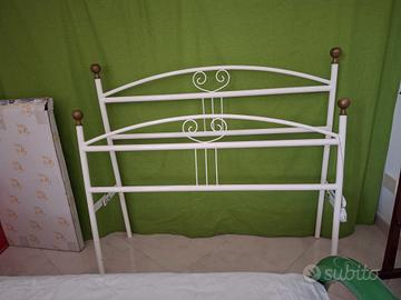 Testiera e pediera in ferro 