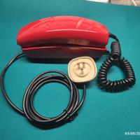 telefono rosso vintage Gondola Face Standard
