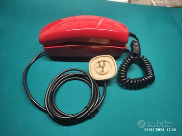 telefono rosso vintage Gondola Face Standard