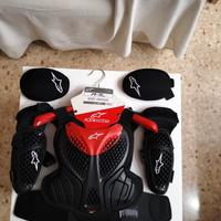 Pettorina da Bambino Moto Cross Enduro Alpinestars