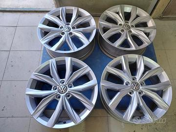 Cerchi in lega da 18 pollici Volkswagen tiguan ecc