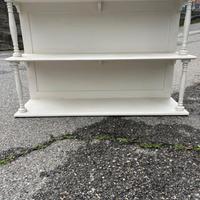 Pensile Libreria / Piattaia Shabby Chic - Legno