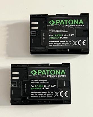 Batterie per Canon  PATONA Premium