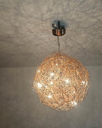 lampadario in rame