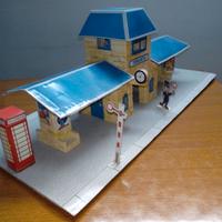 Modellino stazione ferroviaria